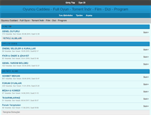 Tablet Screenshot of oyuncucaddesi.com